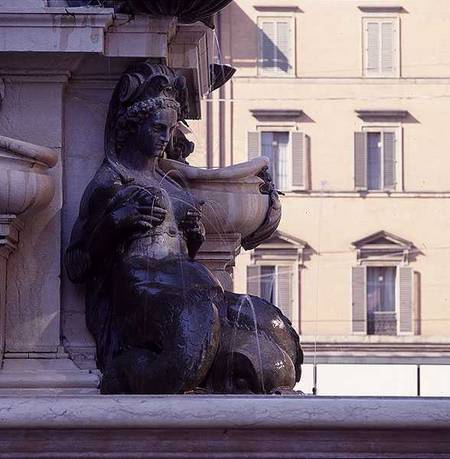 Fountain of Neptune, or Fountain of the Giant von Giambologna and Tommaso Laureti
