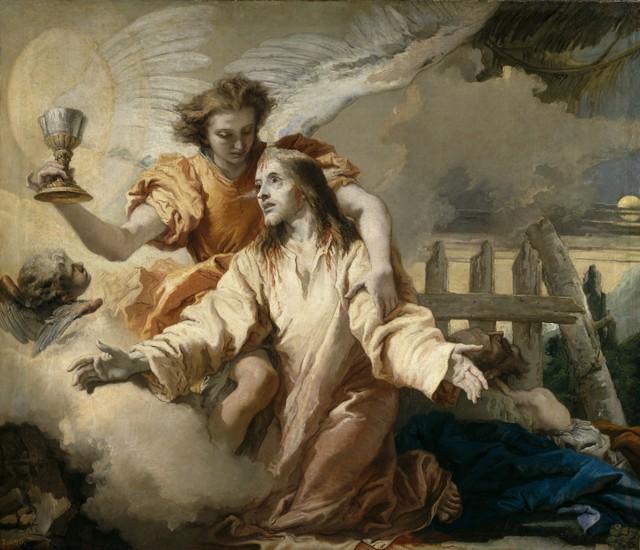 Christus am Ölberg von Giandomenico Tiepolo