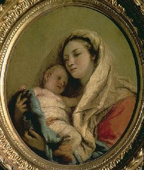 Madonna with Sleeping Child, 1780s