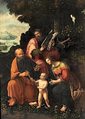 The Virgin and Child with SS. Peter and Paul