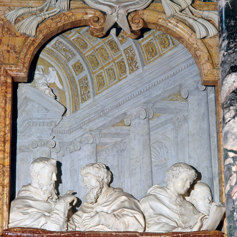 Members of Cornaro family von Gianlorenzo Bernini