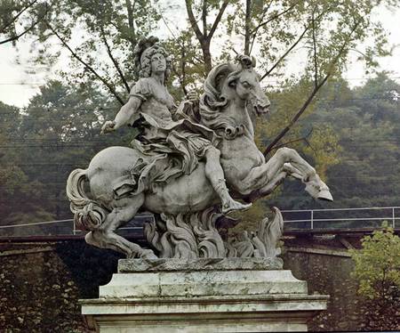 Equestrian Portrait of Louis XIV (1638-1715) von Gianlorenzo Bernini