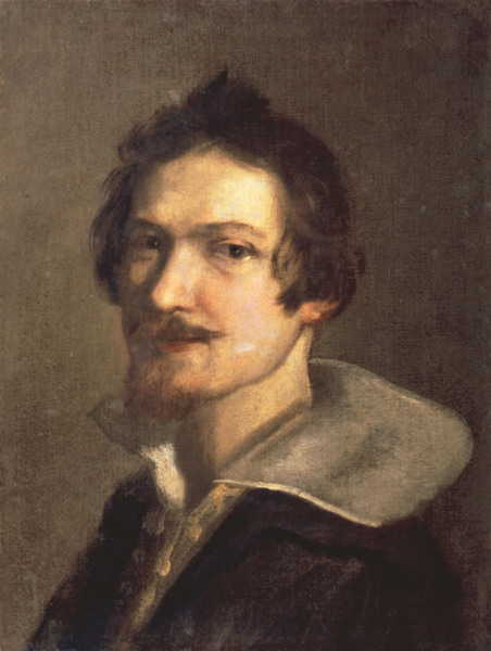 Gian Lorenzo Bernini / Self portrait von Gianlorenzo Bernini