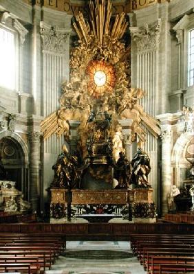 The chair of St. Peter 1665