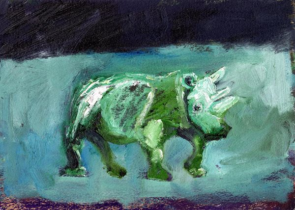 Rhinoceros von Gigi Sudbury