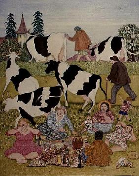 Picnic with Cows 