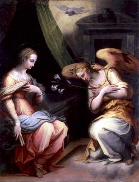 The Annunciation von Giorgio Vasari