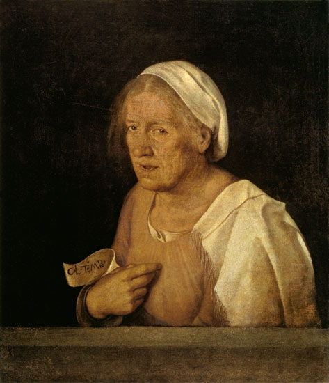 La vieille von Giorgione (eigentl. Giorgio Barbarelli oder da Castelfranco)