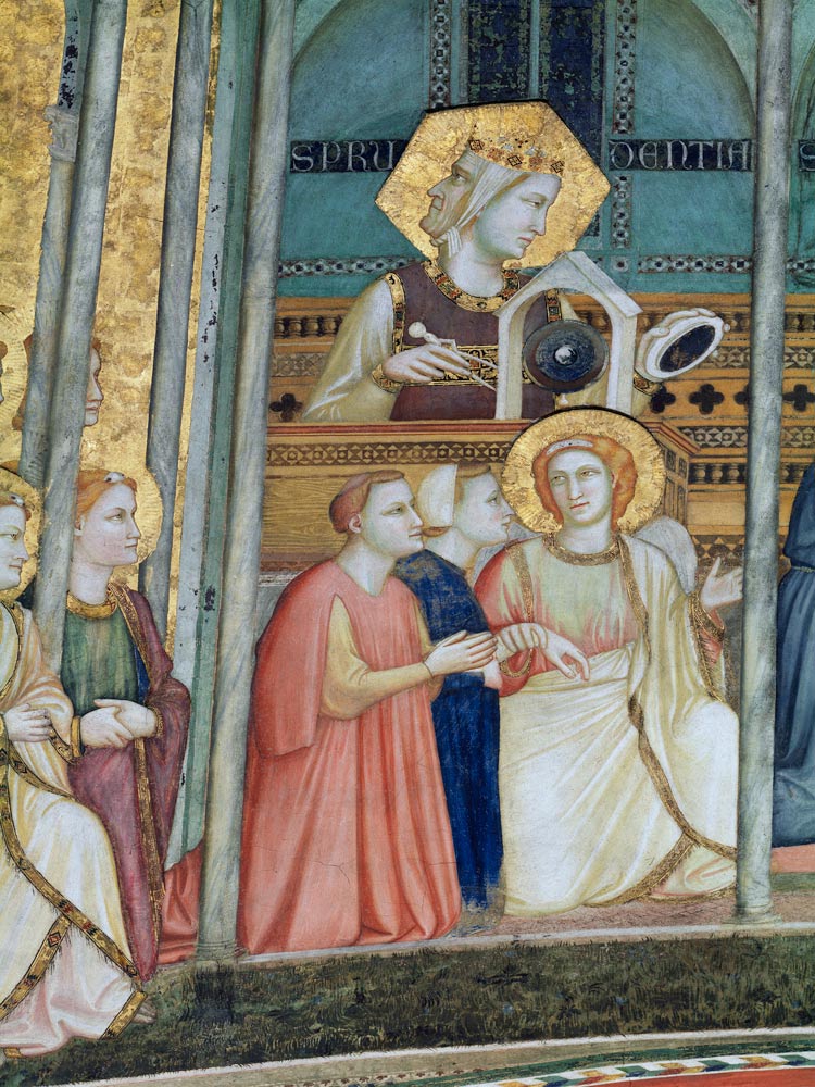 Allegorie des Gehorsams von Giotto (di Bondone)