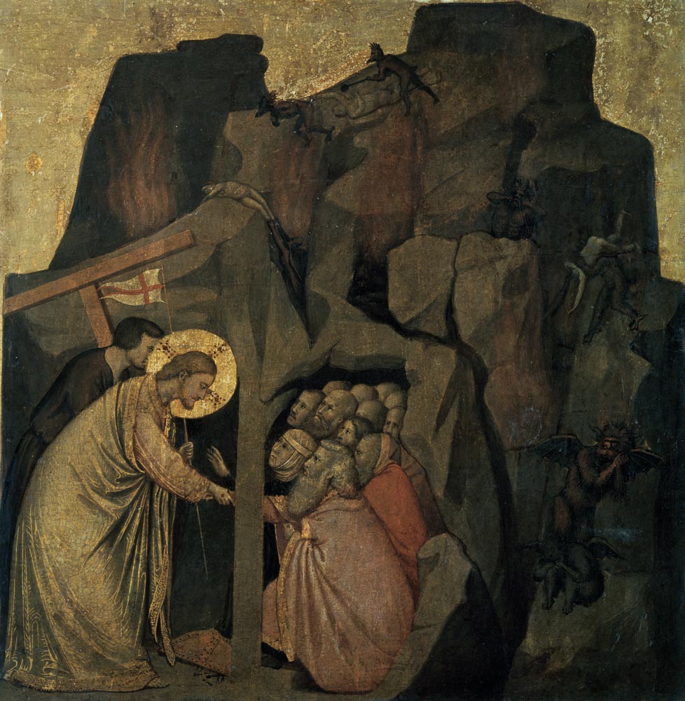 Christus in der Vorhölle von Giotto (di Bondone)