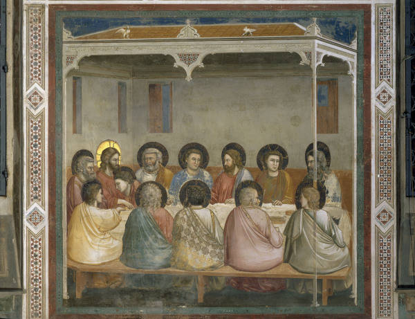 Giotto, Das Abendmahl von Giotto (di Bondone)