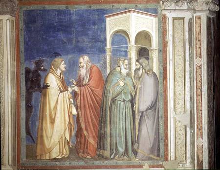 The Payment of Judas von Giotto (di Bondone)