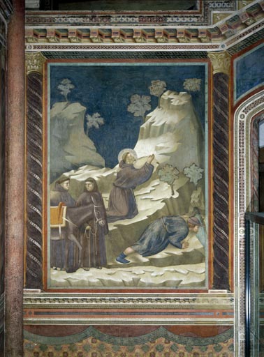 Das Quellwunder von Giotto (di Bondone)