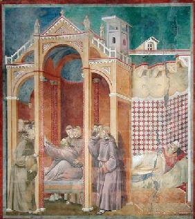 The Vision of Brother Agostino and the Bishop of Assisi 1297-99