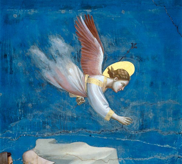 Traum Joachims / Ausschnitt von Giotto (di Bondone)