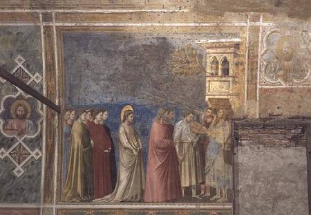 The Virgin's Wedding Procession von Giotto (di Bondone)