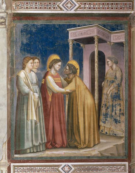Giotto, Heimsuchung von Giotto (di Bondone)