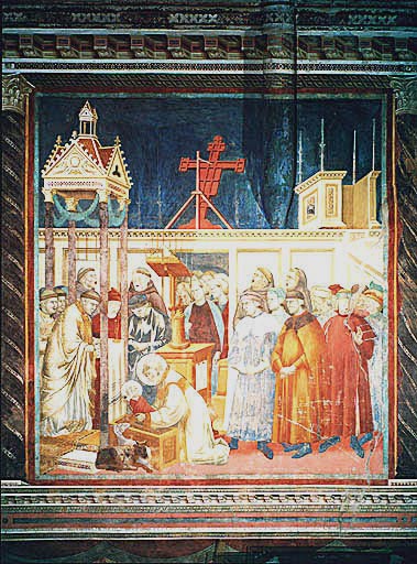 Die Weihnachtsfeier von Greccio von Giotto (di Bondone)