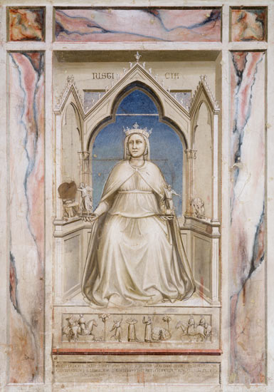 Allegory of Justice von Giotto (di Bondone)
