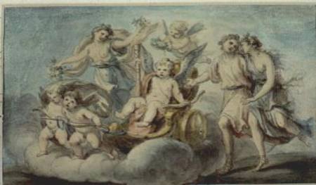 The Triumph of Cupid von Giovanni Battista Cipriani