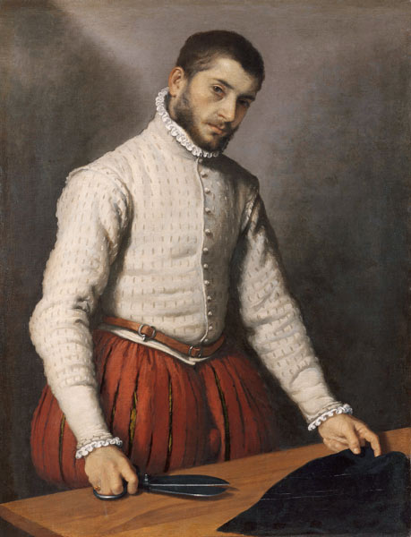 Der Schneider (Il Tagliapanni) von Giovanni Battista Moroni