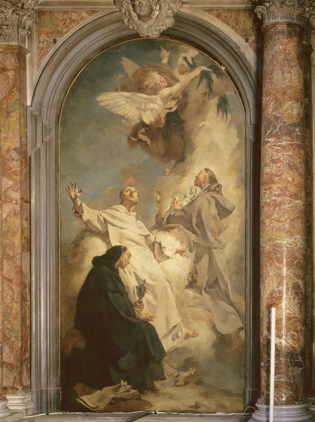 G.B.Piazzetta, Drei Heilige von Giovanni Battista Piazzetta