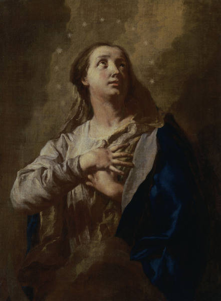 G.B.Piazzetta, Maria Immaculata von Giovanni Battista Piazzetta