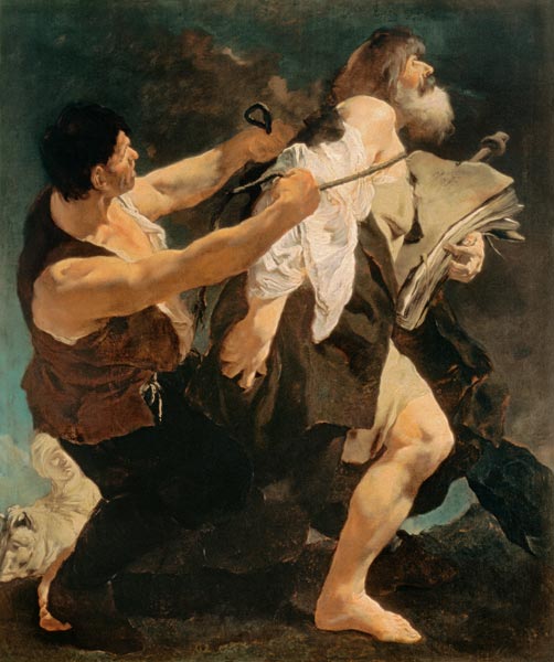 Martyrium Jakobus von Giovanni Battista Piazzetta
