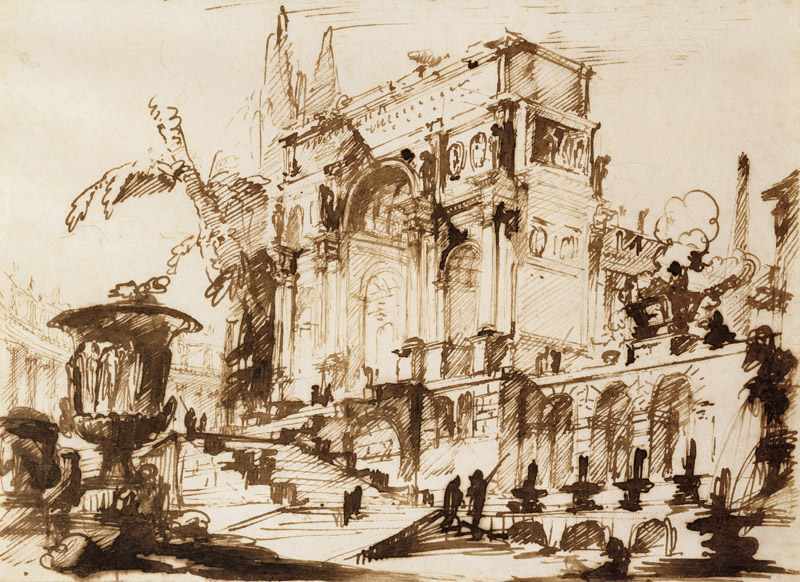Classical Drawings (pen & ink on paper) von Giovanni Battista Piranesi