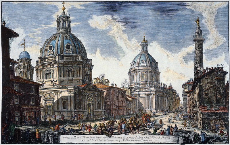 Rom, Forum Trajanum von Giovanni Battista Piranesi