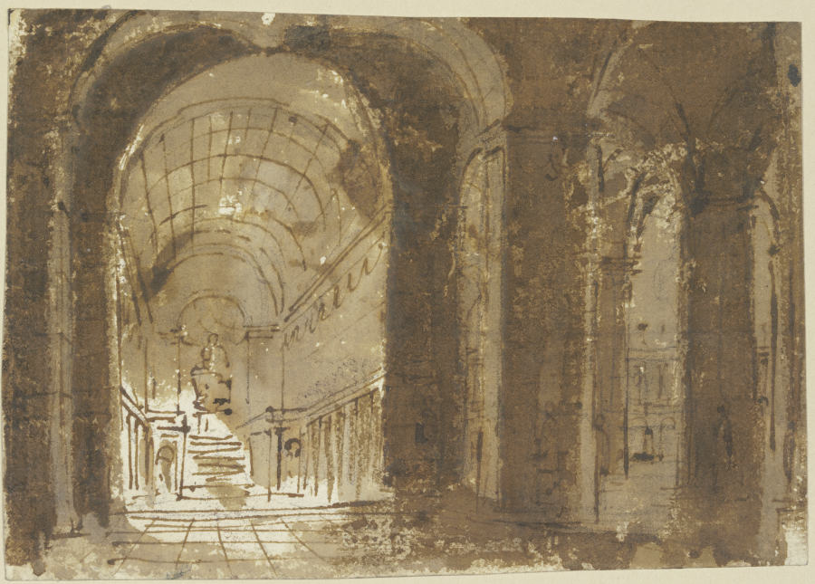 Inneres einer Kirche von Giovanni Battista Piranesi