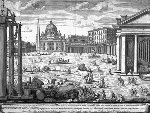 View of St. Peter''s, Rome von Giovanni Battista Piranesi