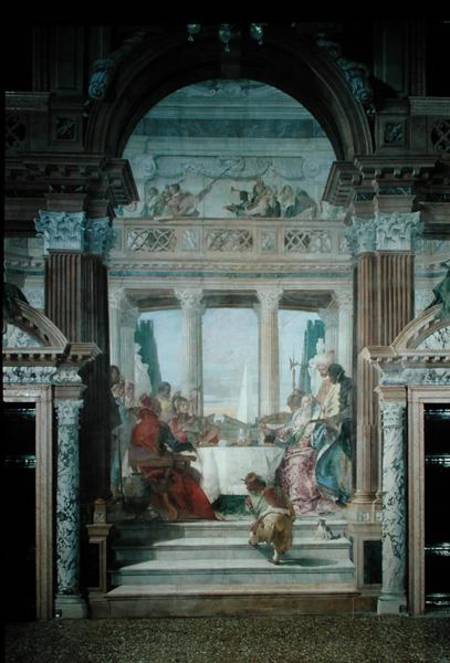 Cleopatra's Banquet von Giovanni Battista Tiepolo