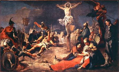 The Crucifixion von Giovanni Battista Tiepolo