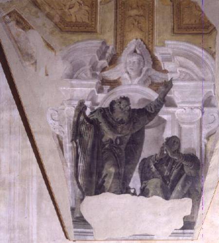 David and Bathsheba von Giovanni Battista Tiepolo