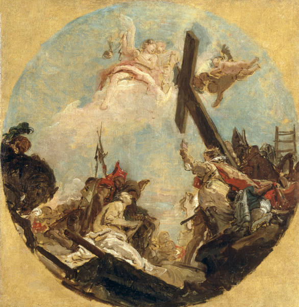 G.B.Tiepolo, Auffindung des Kreuzes von Giovanni Battista Tiepolo
