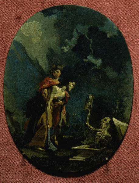 G.B.Tiepolo, Memento mori von Giovanni Battista Tiepolo
