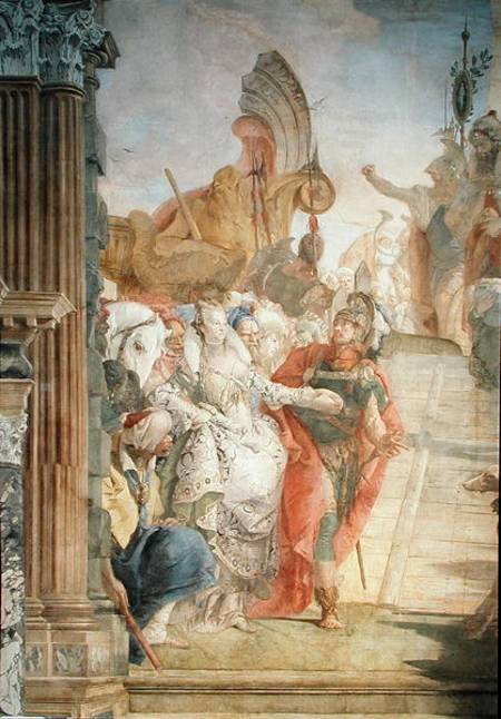 The Meeting of Anthony and Cleopatra von Giovanni Battista Tiepolo