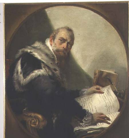 Portrait of Antonio Riccobono von Giovanni Battista Tiepolo
