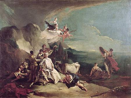 Der Raub der Europa von Giovanni Battista Tiepolo