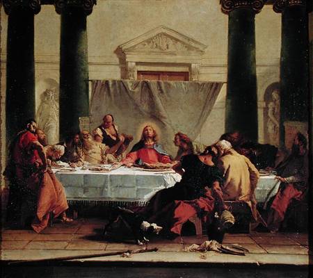 The Last Supper von Giovanni Battista Tiepolo