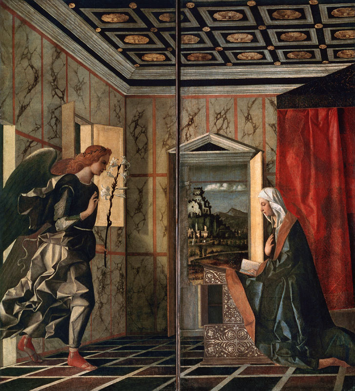 Die Verkündigung von Giovanni Bellini