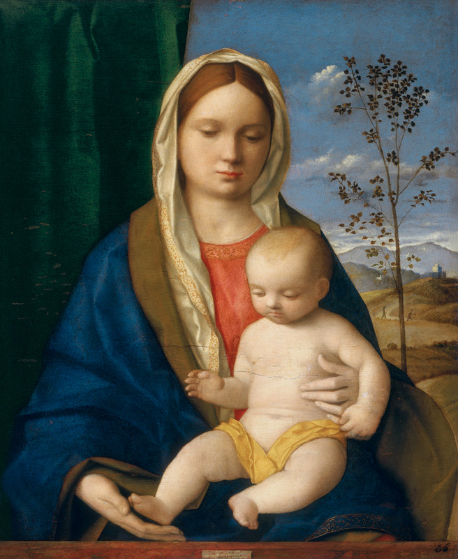 Maria mit Kind von Giovanni Bellini
