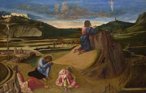 Christus am Ölberg von Giovanni Bellini