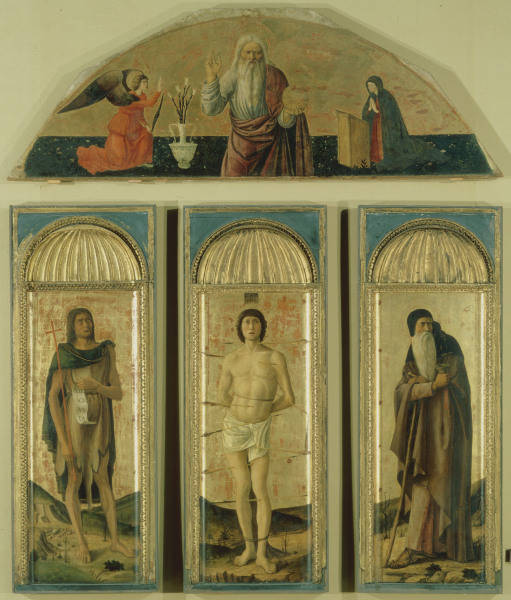 Bellini, Tripychton des Hl.Sebastian von Giovanni Bellini