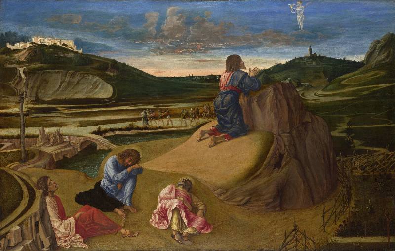 Christus im Garten Gethsemane von Giovanni Bellini