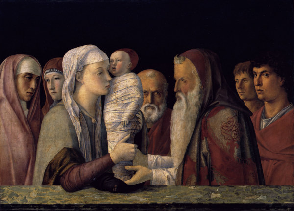 Darstellung Jesu im Tempel von Giovanni Bellini