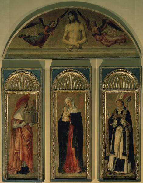 Giovanni Bellini, Madonnentriptychon von Giovanni Bellini