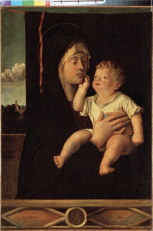Madonna mit dem Kinde von Giovanni Bellini