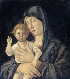 Maria mit segnendem Kind